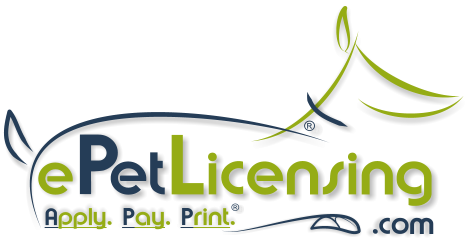 Apply. Pay. Print - We make Your Pet Legal Fast